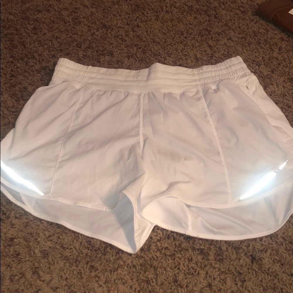 LuLu lemon shorts, high-rise